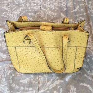 Yellow Merona shoulder bag.